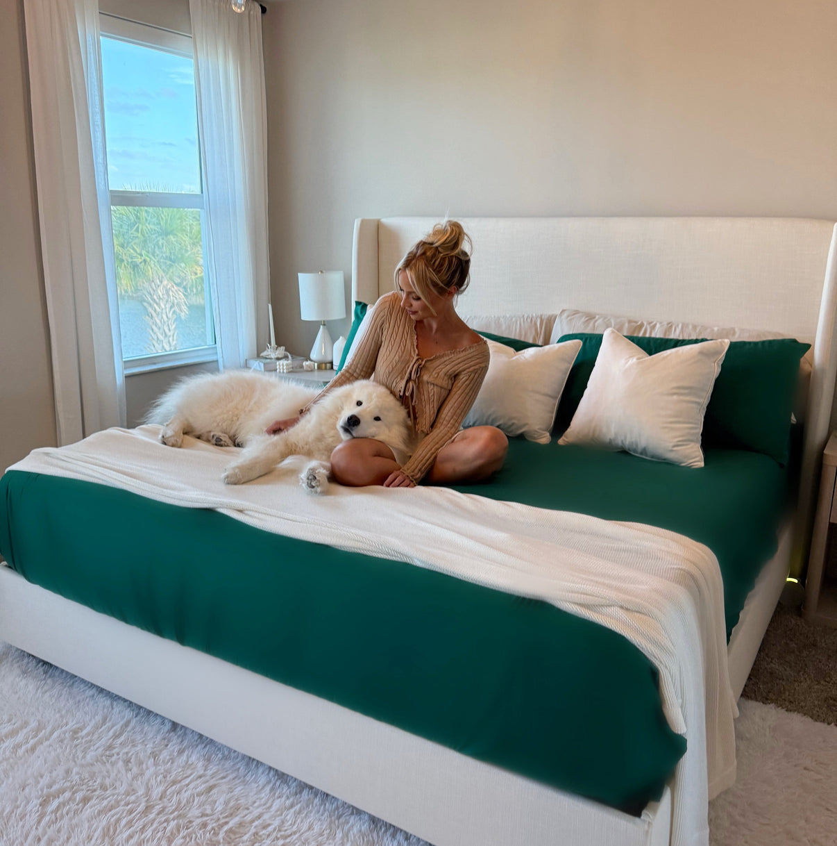 Emerald Green Sheet Set