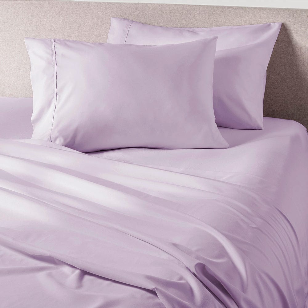 lavender flower bed sheets Lavender Mist Fitted Sheet XL Twin
