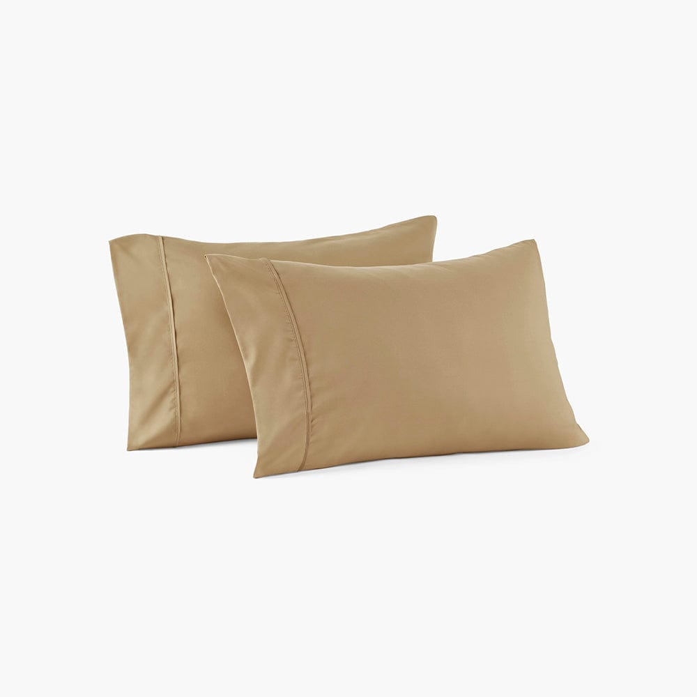 Light Mocha Pillowcase Set | Standard