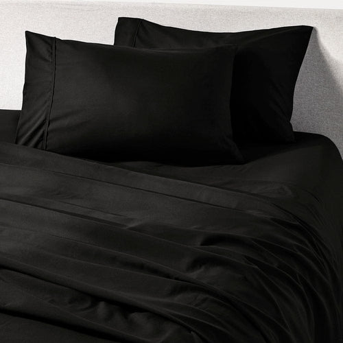 Midnight Black Pillowcase Set alternate