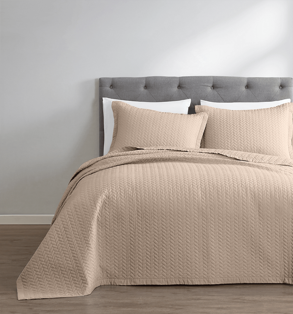 Toasted Marshmallow Oversized Quilt Set