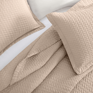 Toasted Marshmallow Oversized Quilt Set