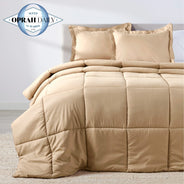 Almond Ivory Oversized Comforter Set