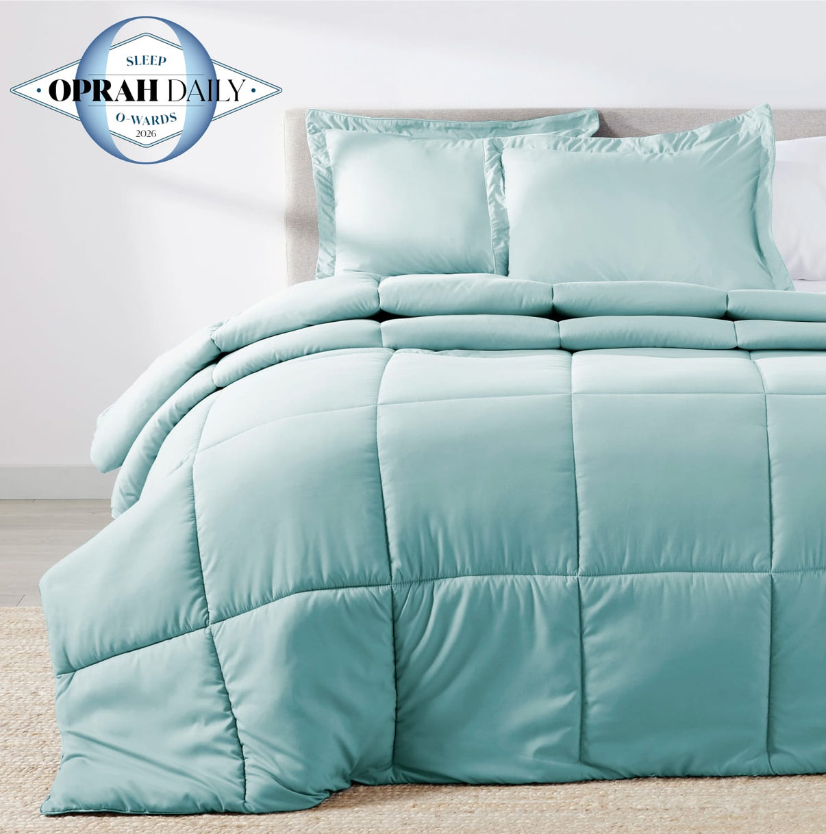 Beach Blue Oversized Comforter Set