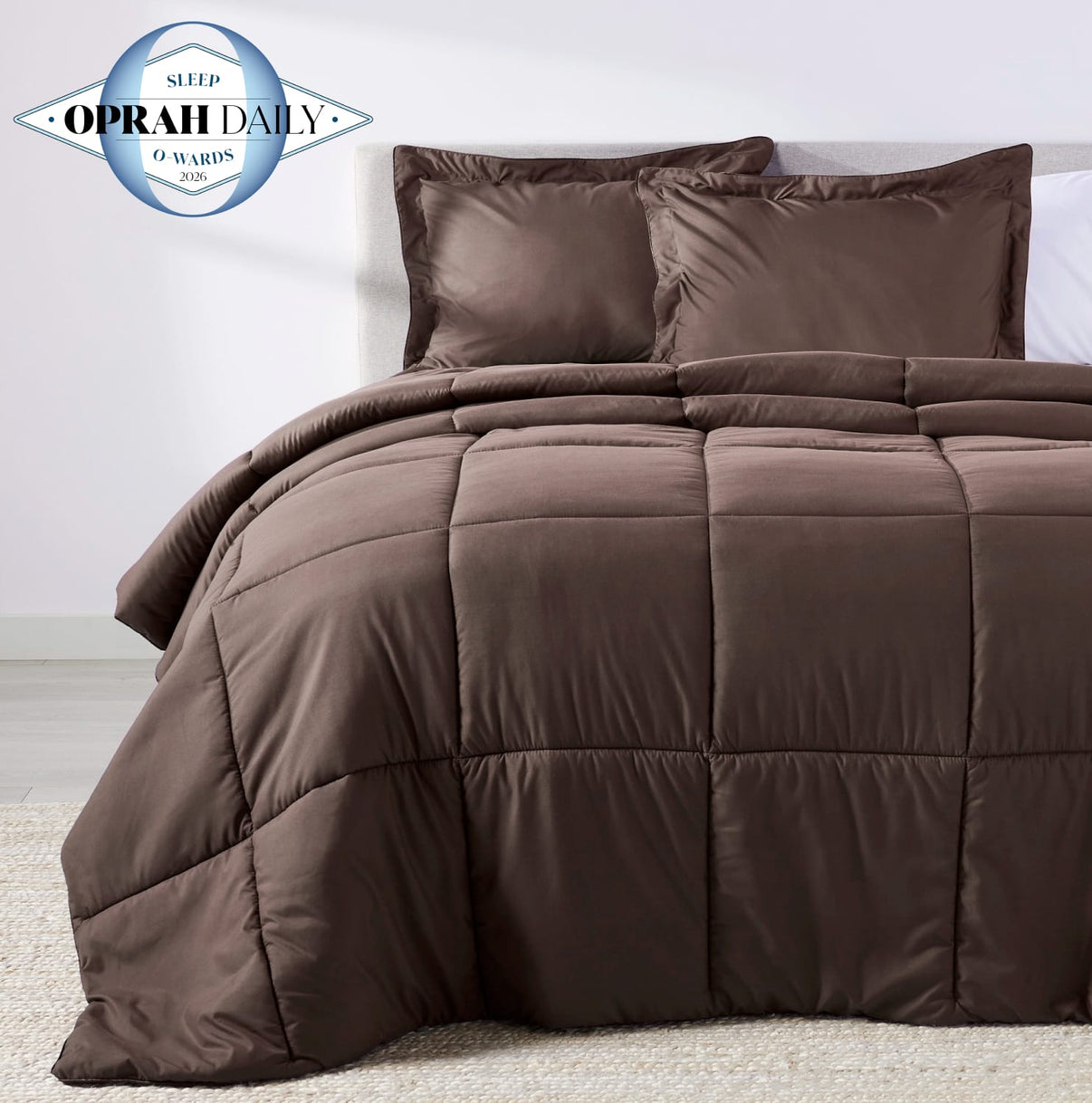 Chocolate Oversized Comforter Set