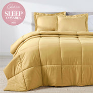Harvest Gold Oversized Comforter Set