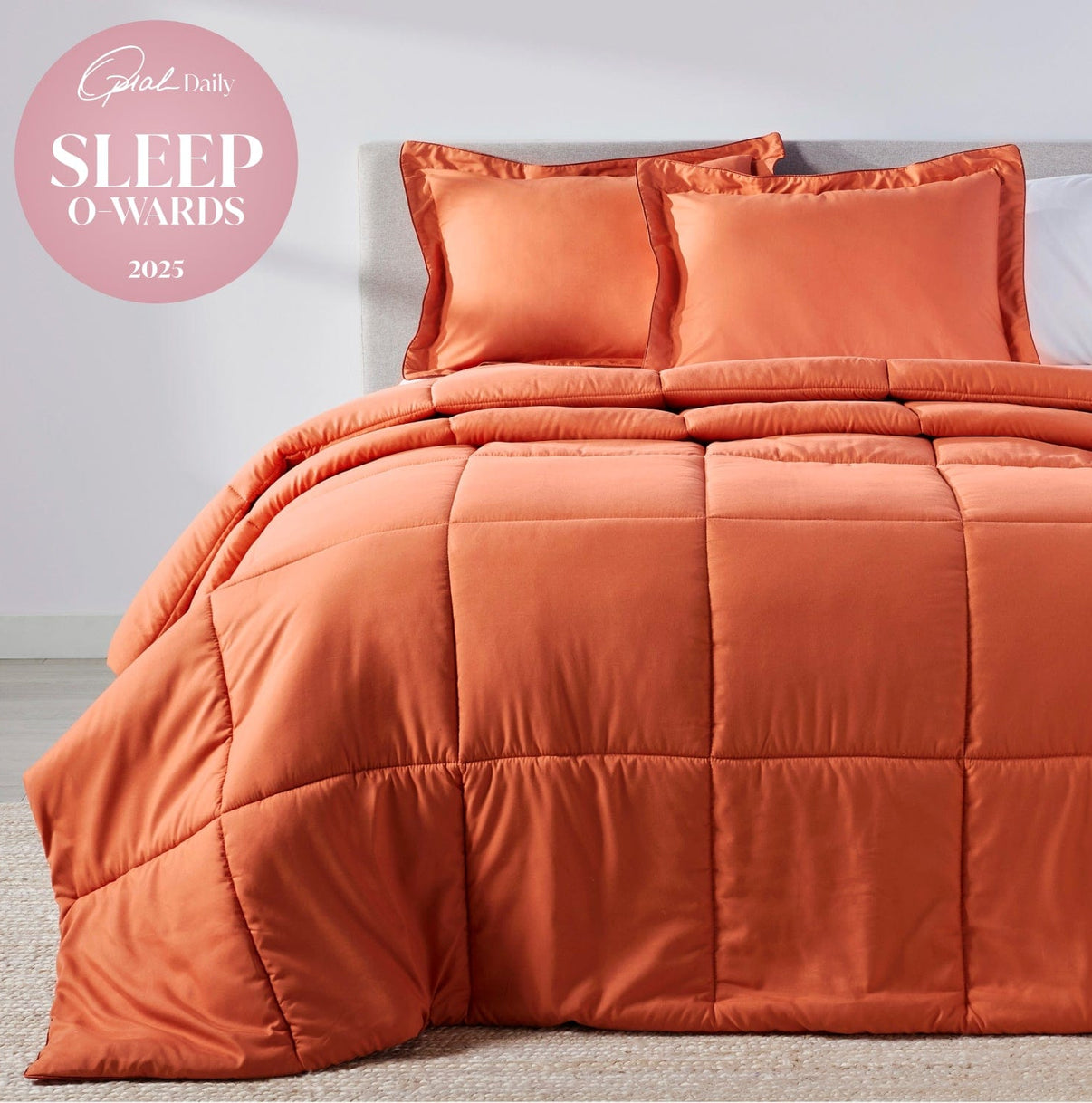 Pumpkin Spice Oversized Comforter Set