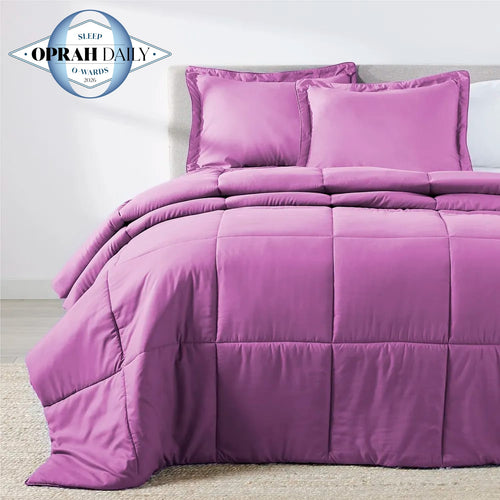 Purple Orchid Oversized Comforter Set
