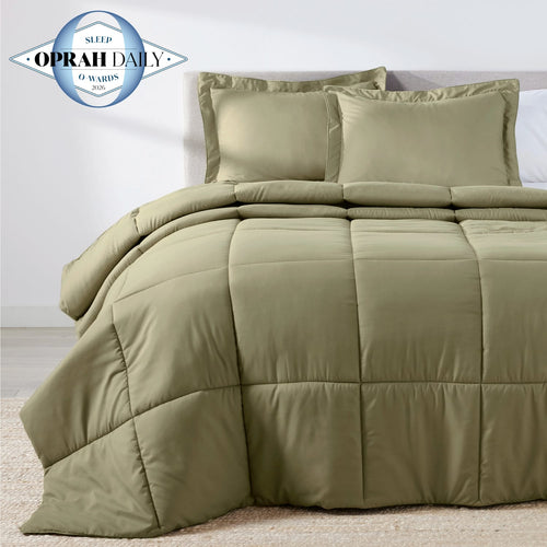 Sage Green Oversized Comforter Set