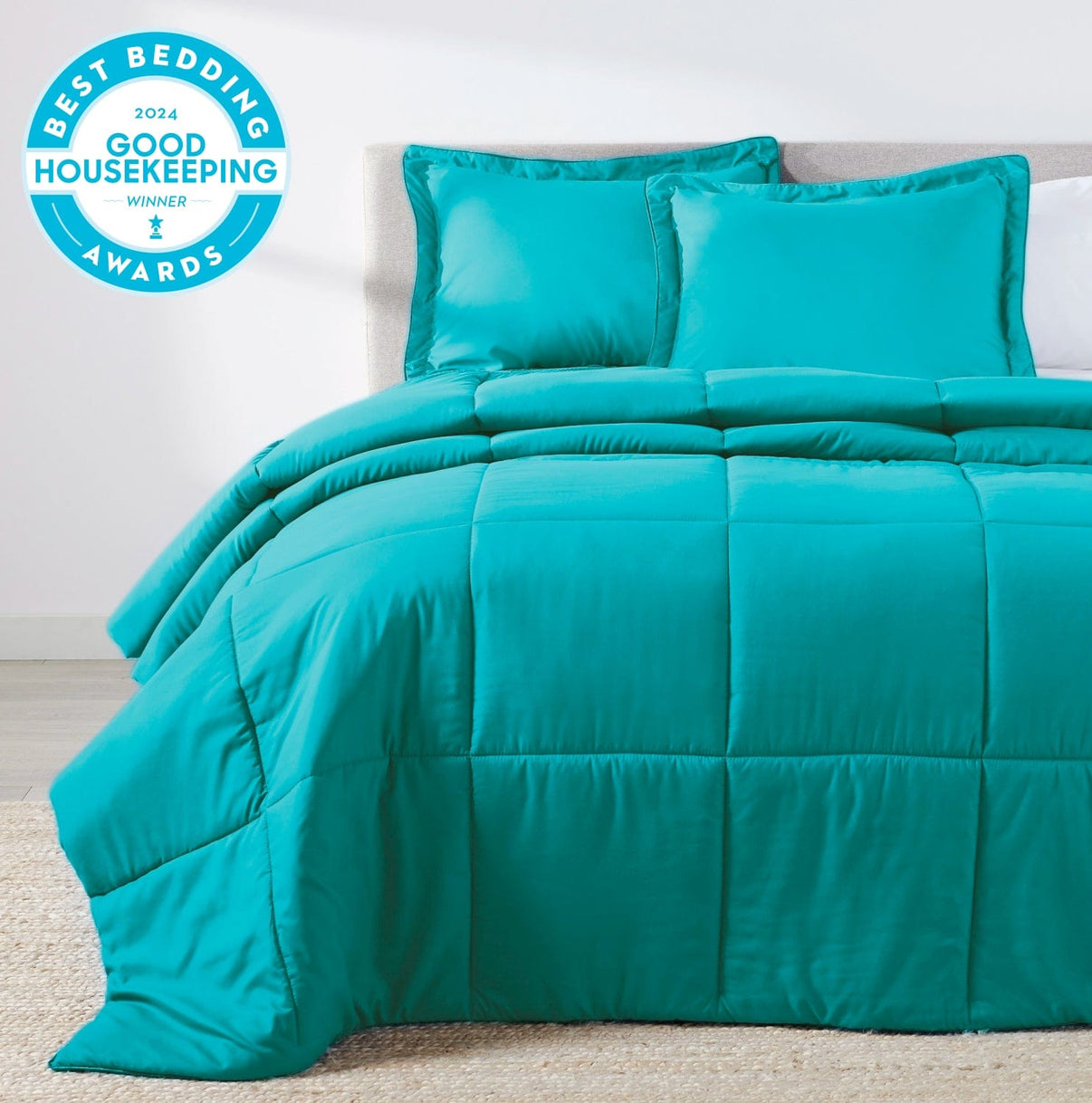 Tiki Turquoise Oversized Comforter Set The Original PeachSkinSheets®