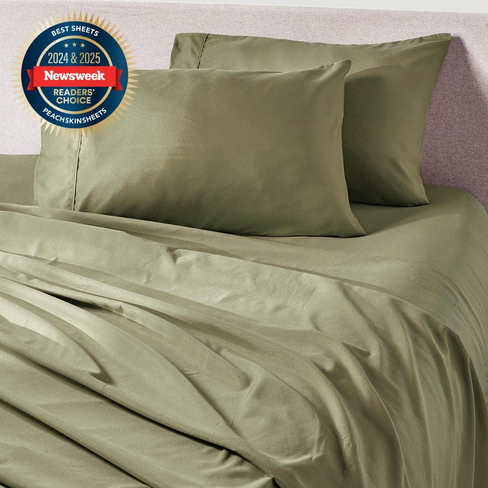 Sage Green Sheet Set | The Original PeachSkinSheets®