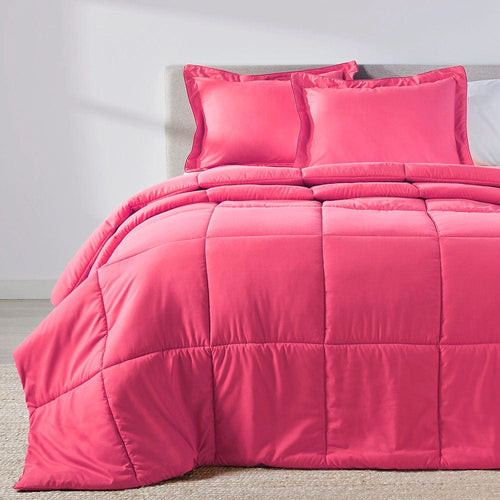 Passion Pink Oversized Comforter Set