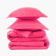 Passion Pink Oversized Comforter Set