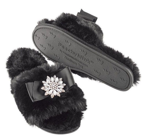 PeachSkinSheets x PeachyMink™ Faux Fur Slipper Set - PRESALE EVENT alternate