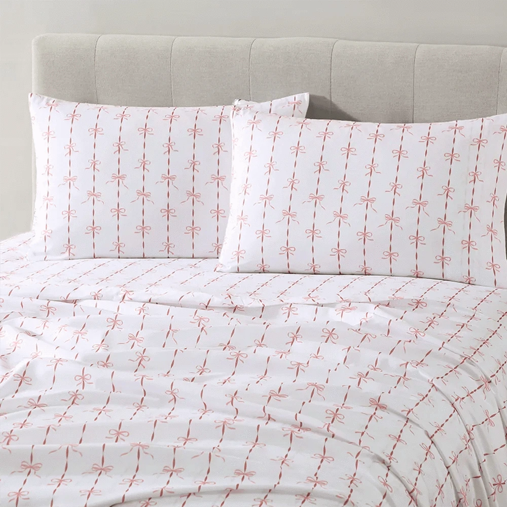 Retro Rose Ribbons and Bows Sheet Set - PRESALE EVENT