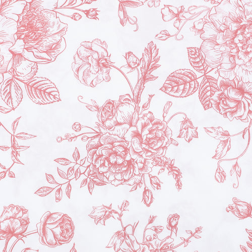 Retro Rose Floral Toile Sheet Set - PRESALE EVENT alternate