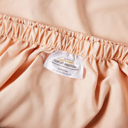 Hot Coral Fitted Sheet