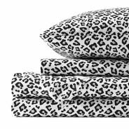 Silver Snow Leopard Sheet Set - PRESALE EVENT