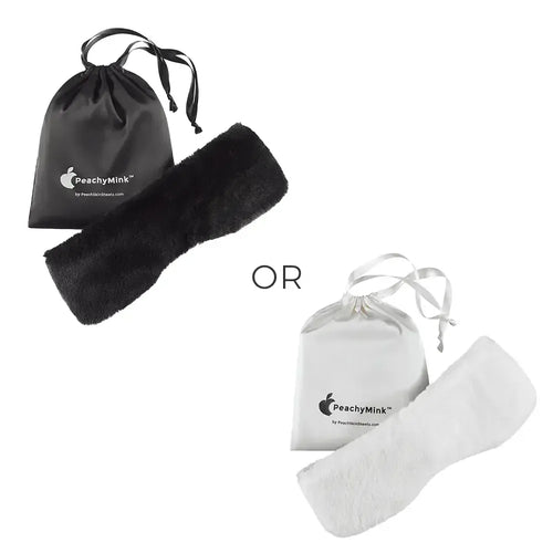 PeachSkinSheets x PeachyMink™ Faux Fur Sleep Mask Set - PRESALE EVENT