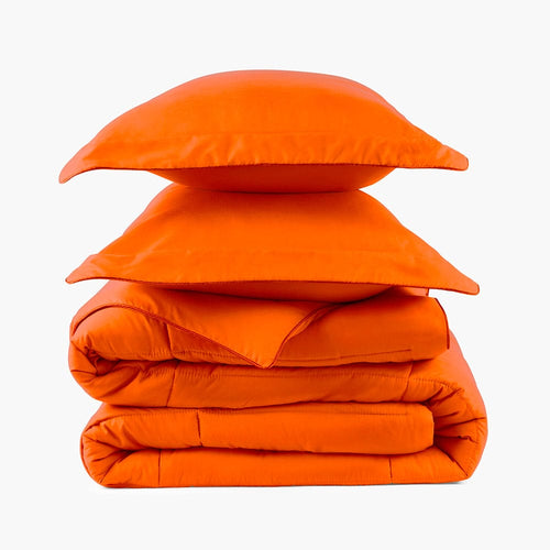 Sunkissed Orange Oversized Comforter Set alternate