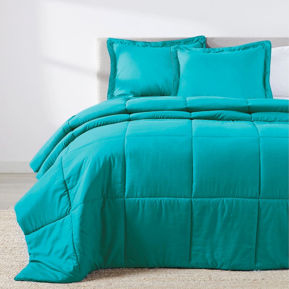 Tiki Turquoise Oversized Comforter Set The Original PeachSkinSheets®