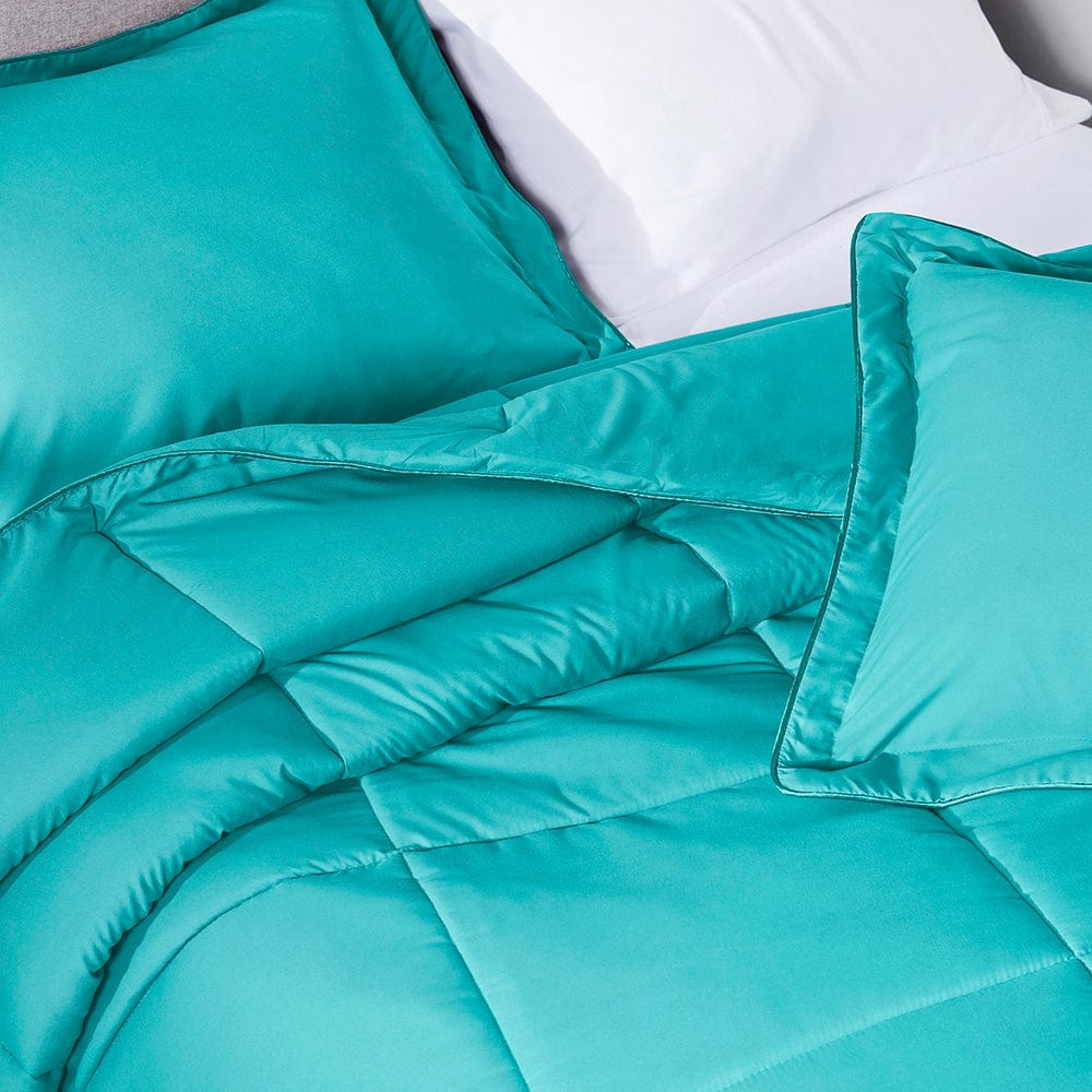Tiki Turquoise Oversized Comforter Set