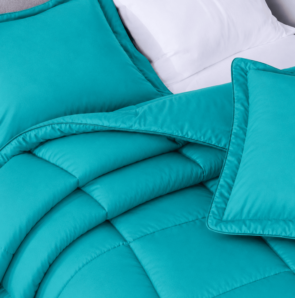Tiki Turquoise Oversized Comforter Set