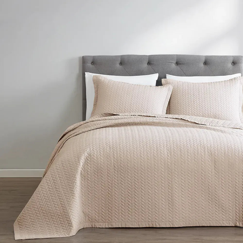 Almond Oversized Quilt Set - PRESALE EVENT