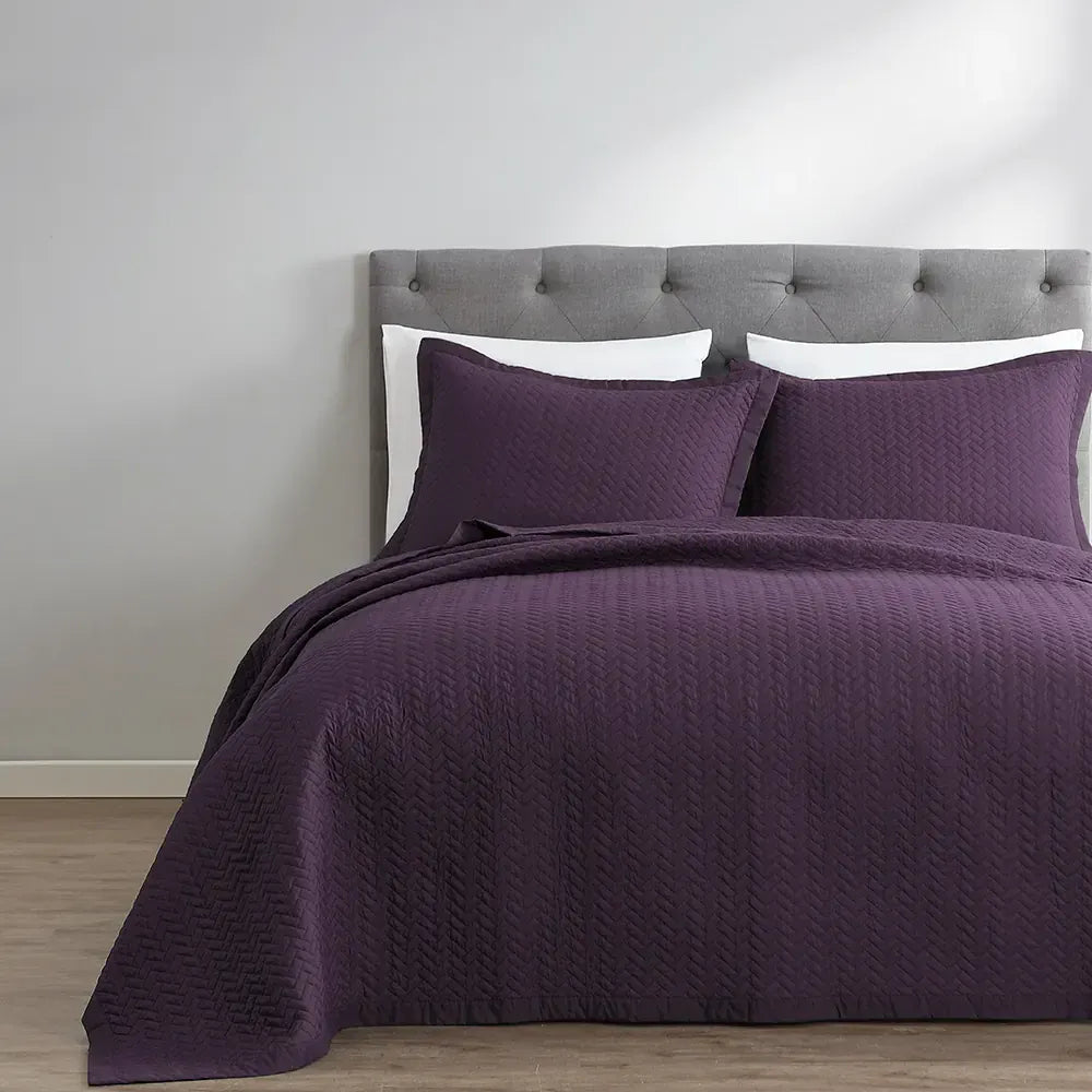 Eggplant Oversized Quilt Set - PRESALE EVENT
