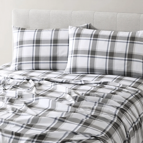French Blue Plaid Sheet Set - PRESALE EVENT alternate