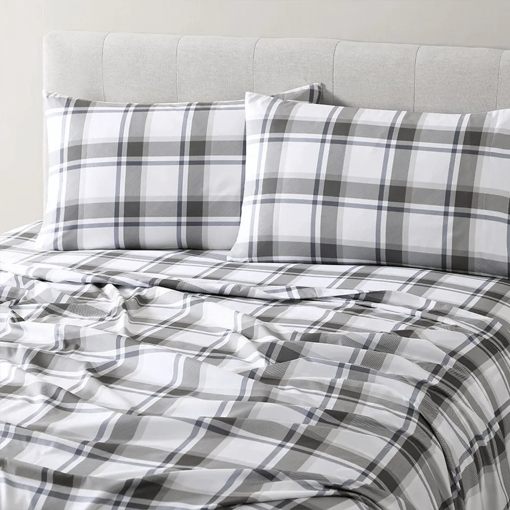 French Blue Plaid Sheet Set - PRESALE EVENT