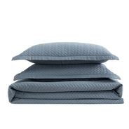 French Blue Oversized Quilt Set - PRESALE EVENT