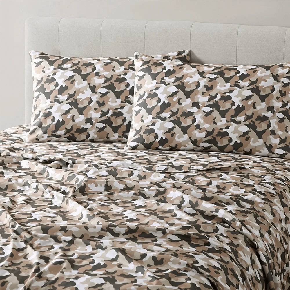 Graphite Gray Camouflage Sheet Set - PRESALE EVENT