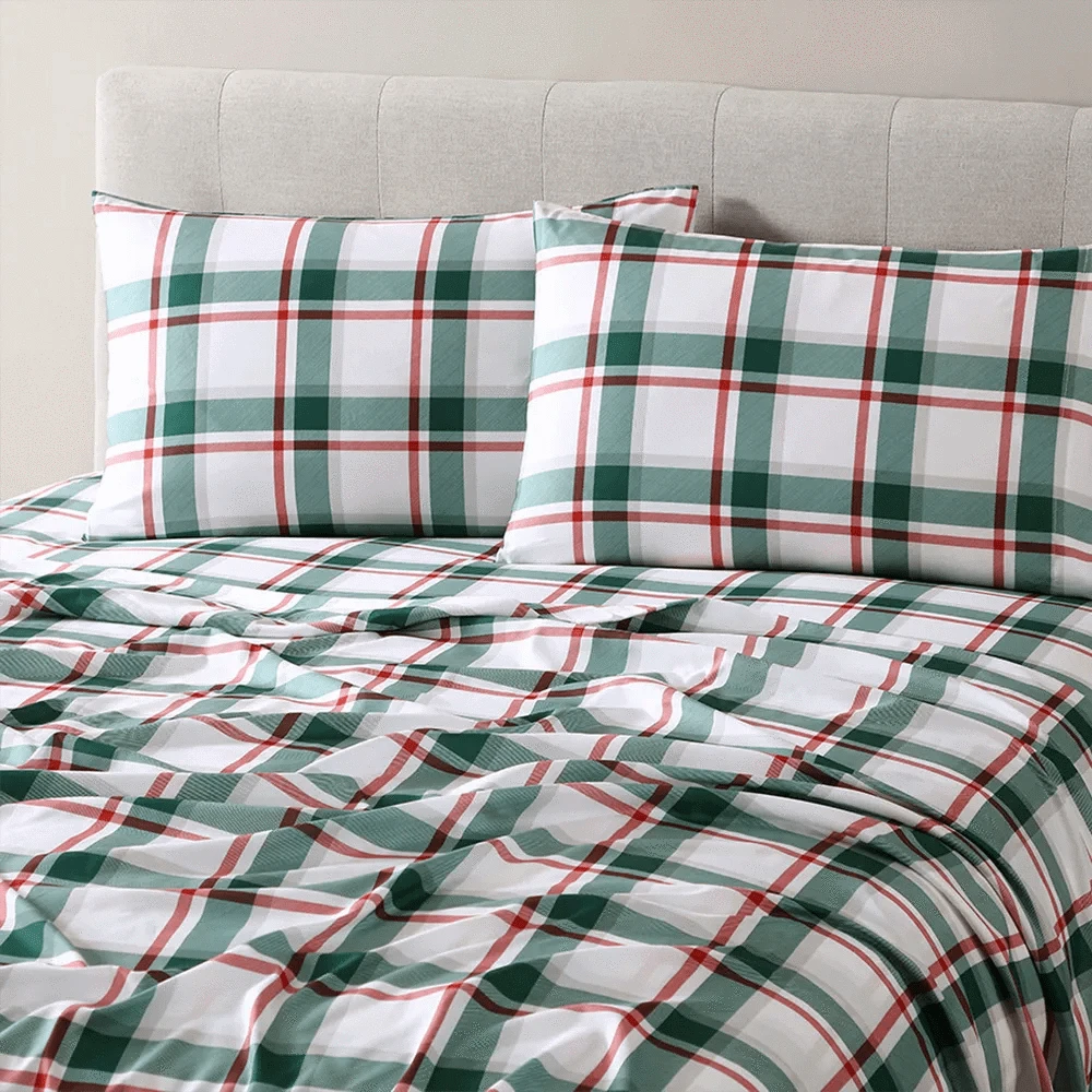 Holiday Plaid Sheet Set - PRESALE EVENT