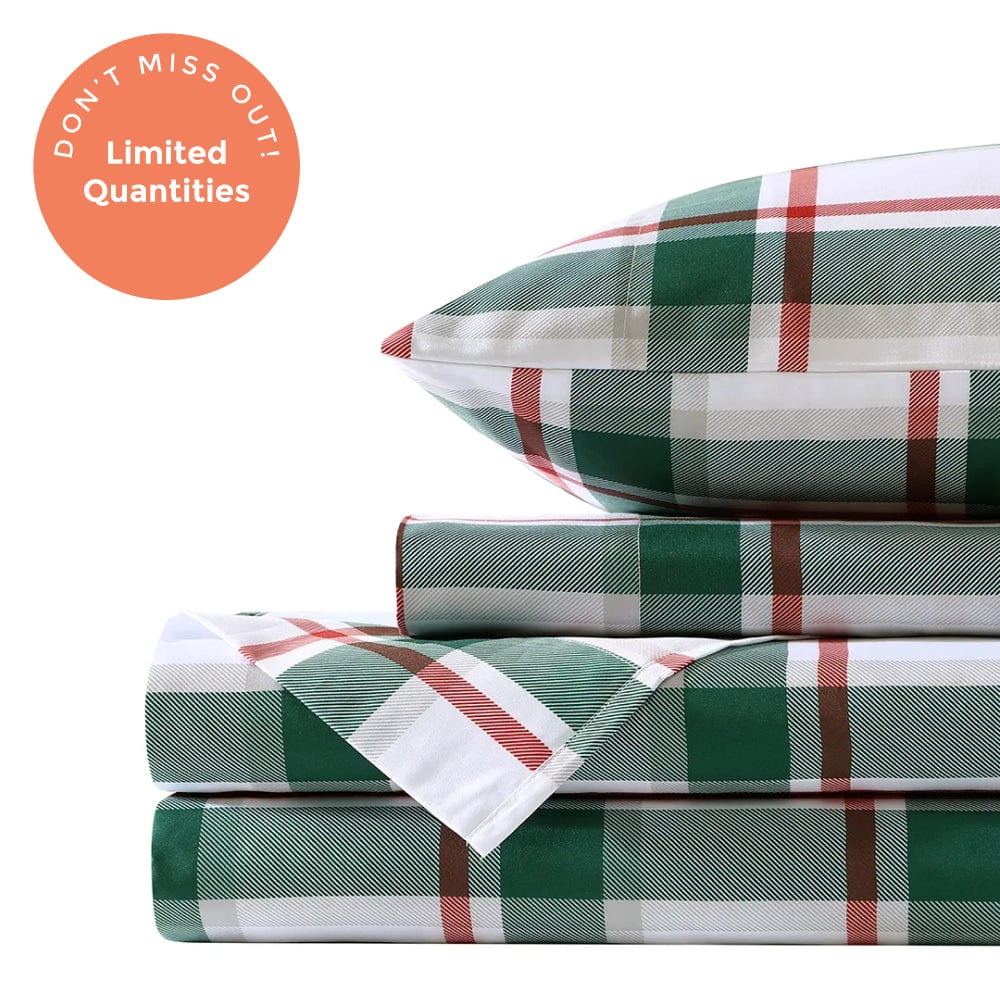 Holiday Plaid Sheet Set - PRESALE EVENT