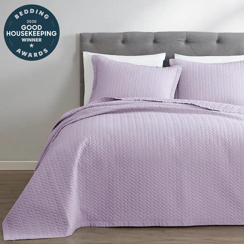 Lavender Mist Oversized Quilt Set