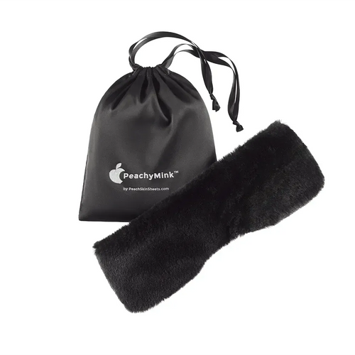 PeachSkinSheets x PeachyMink™ Faux Fur Sleep Mask Set - PRESALE EVENT alternate