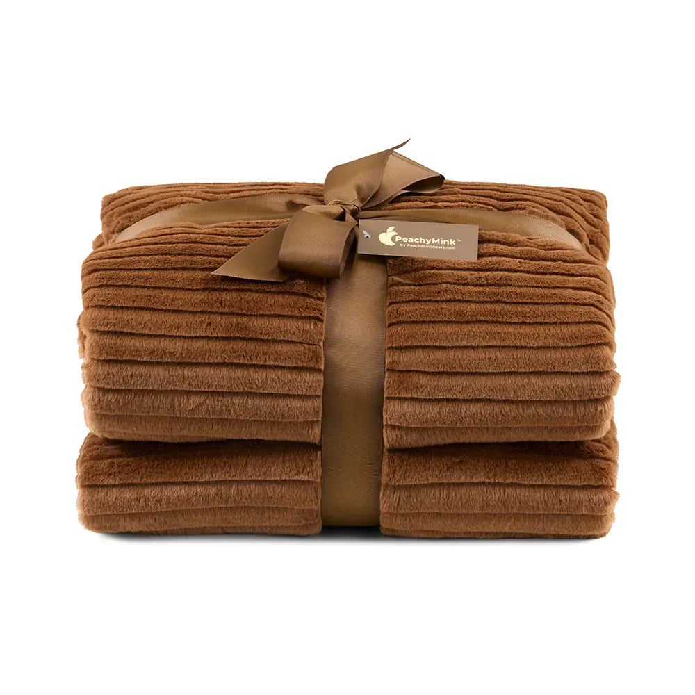 PeachSkinSheets X PeachyMink™ Oversized Throw Blanket - PRESALE EVENT