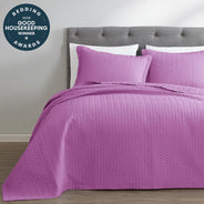 Purple Orchid Oversized Quilt Set