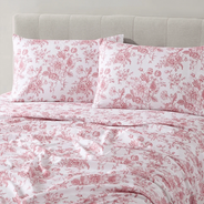 Retro Rose Floral Toile Sheet Set - PRESALE EVENT