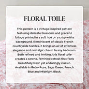 Retro Rose Floral Toile Sheet Set - PRESALE EVENT