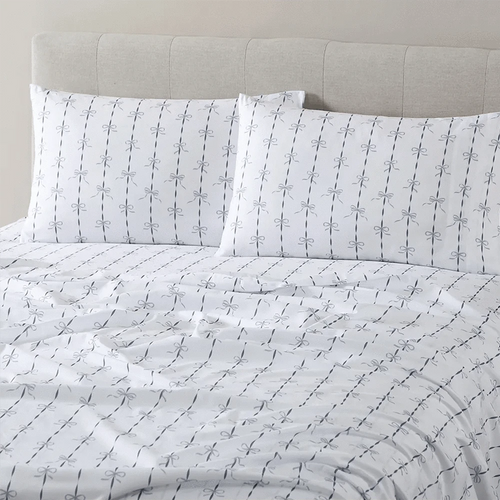French Blue Ribbons and Bows Sheet Set - PRESALE EVENT alternate