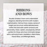 Retro Rose Ribbons and Bows Sheet Set - PRESALE EVENT