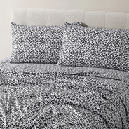 Silver Snow Leopard Sheet Set - PRESALE EVENT