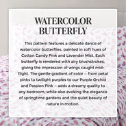 Watercolor Butterfly Sheet Set - PRESALE EVENT