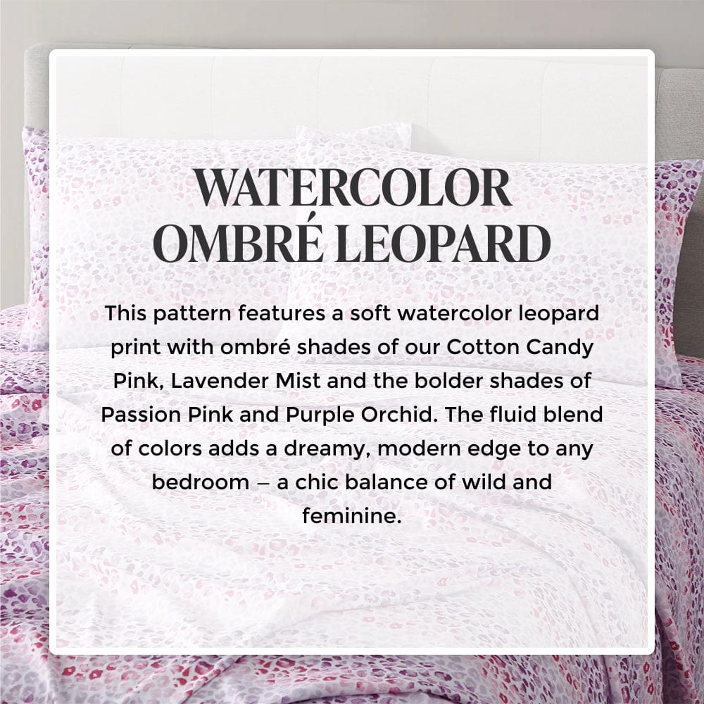 Watercolor Ombre Leopard Sheet Set - PRESALE EVENT