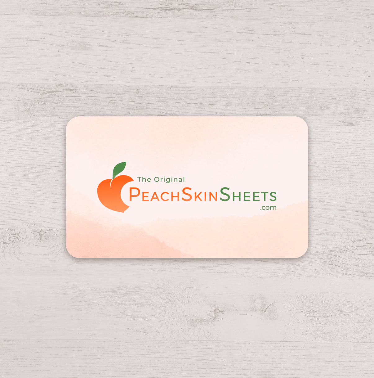 Digital PeachSkinSheets Gift Card