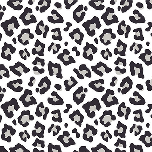 Silver Snow Leopard