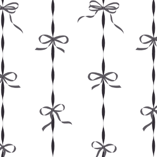 Midnight Black Ribbons and Bows